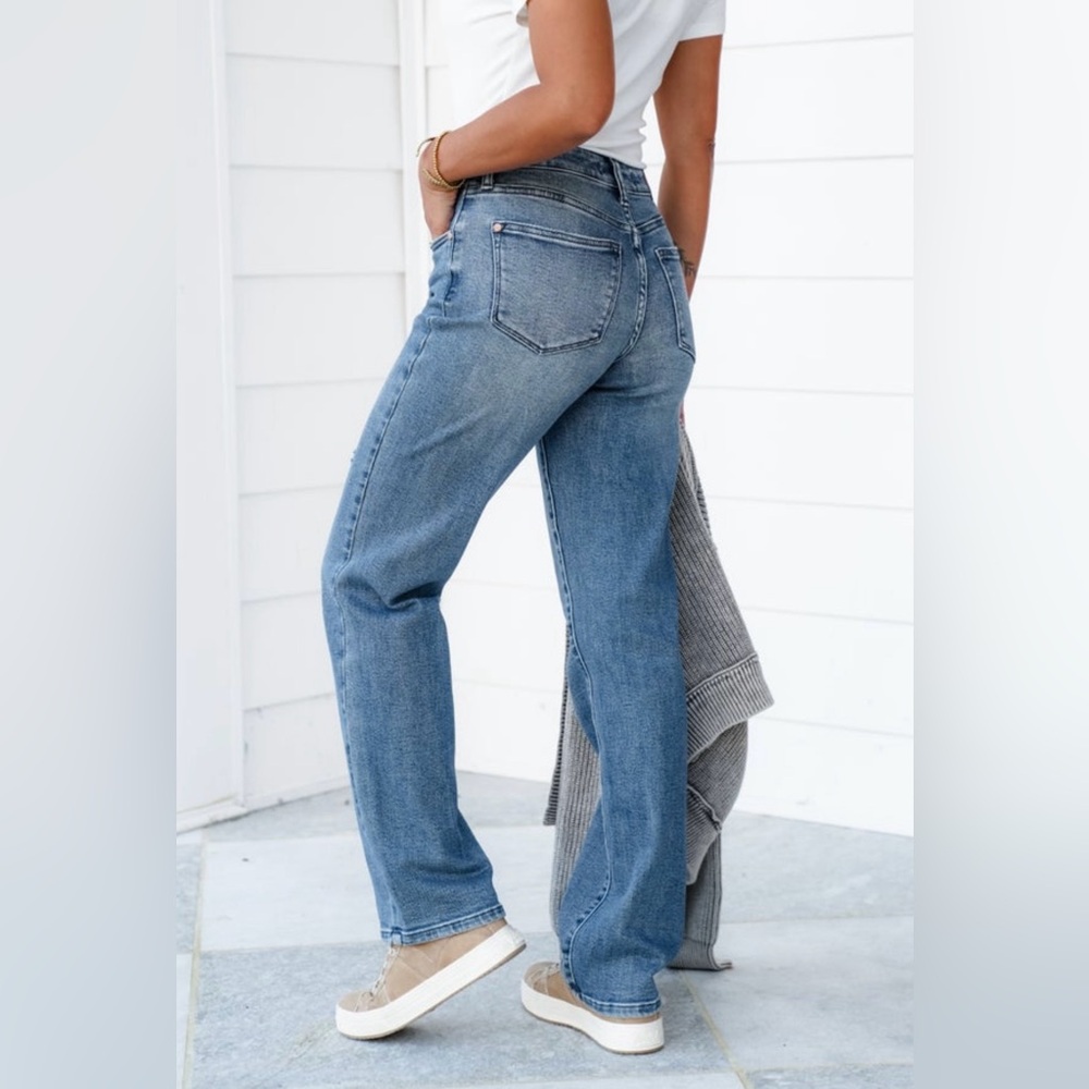 Judy Blue dad Jeans. Size 5 Brand New! - Picture 3 of 6
